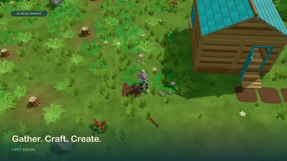 Tending a garden in Loot Guilds